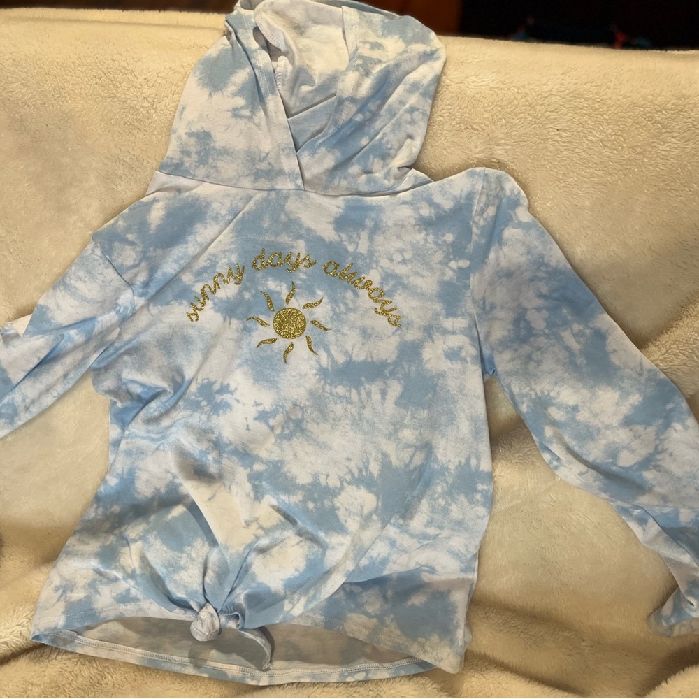 Girls 10/12 shirt with hoodie